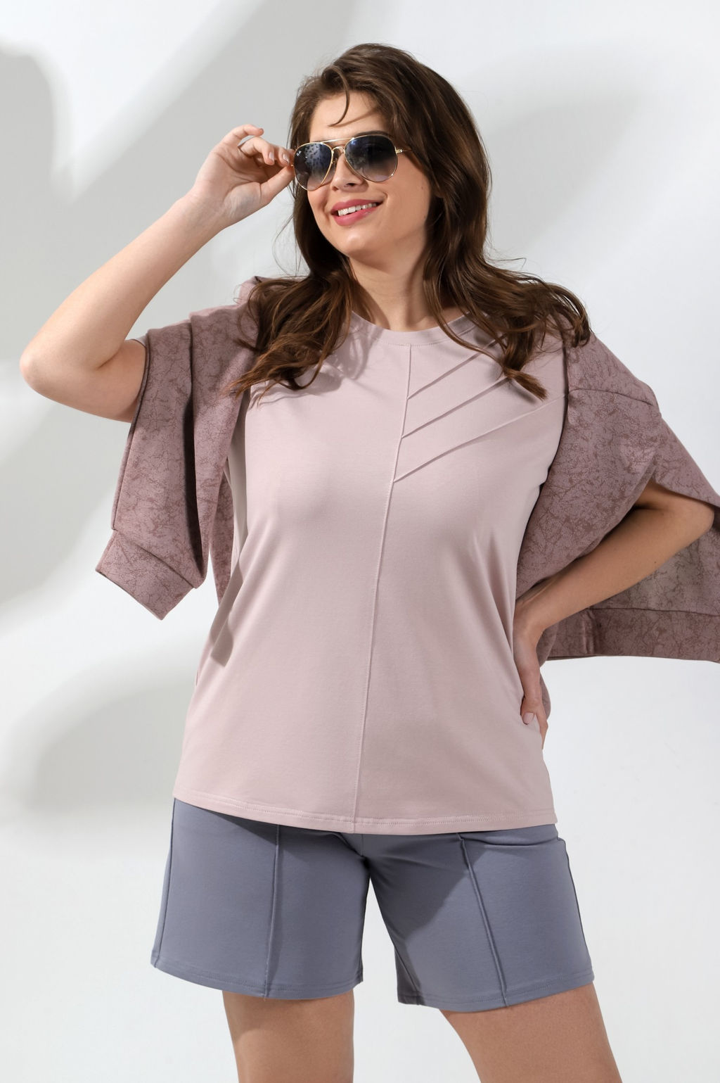 VIOTEX Футболка Отпуск-6 из хлопка с лайкрой - Виотекс фото 4