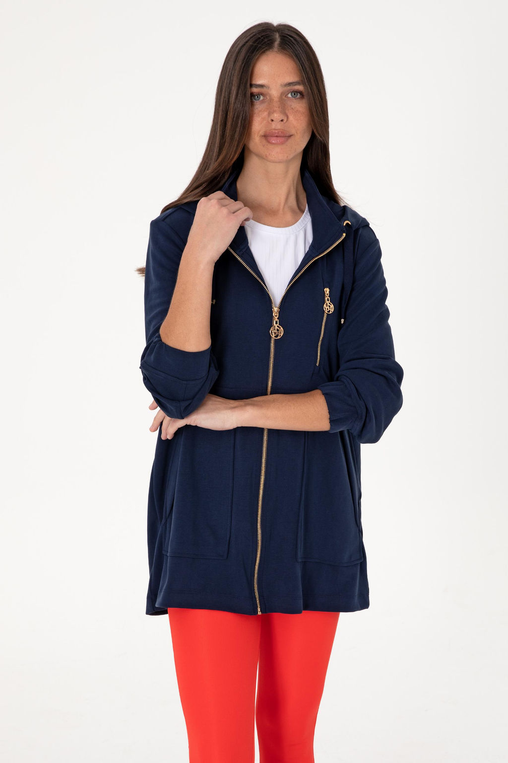 Kad_n Lacivert Sweatshirt Sepette S_rpriz _ndirim - U.s. polo assn фото 10