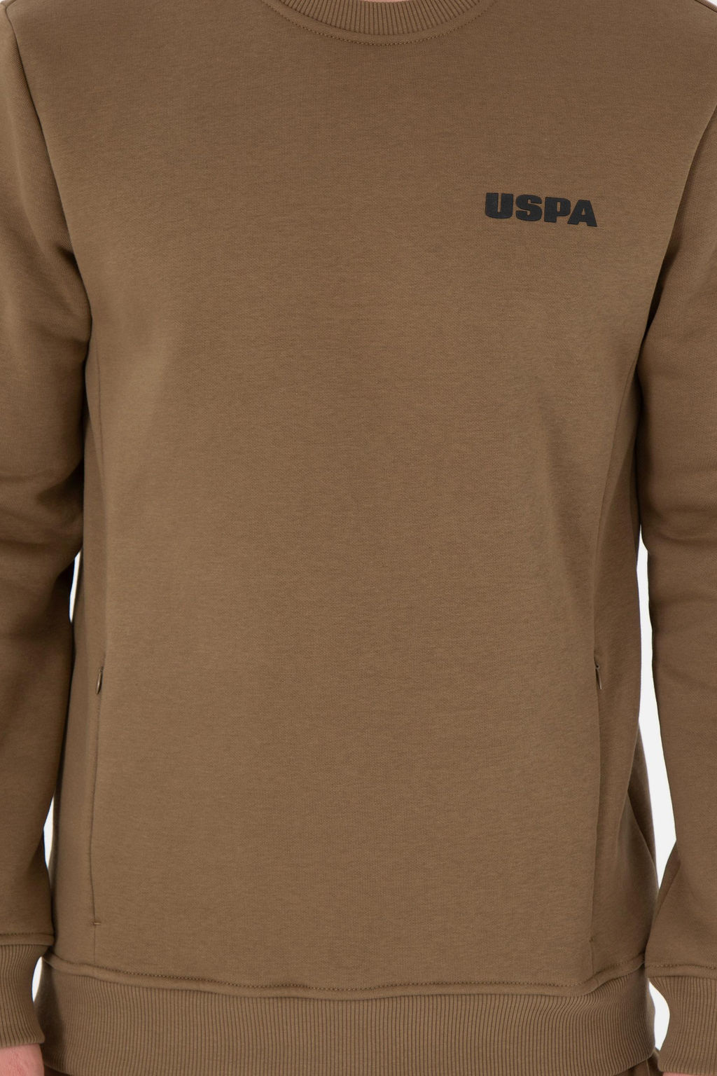 Мужской свитшот цвета хаки Неожиданная скидка в корзине - U.s. polo assn фото 6