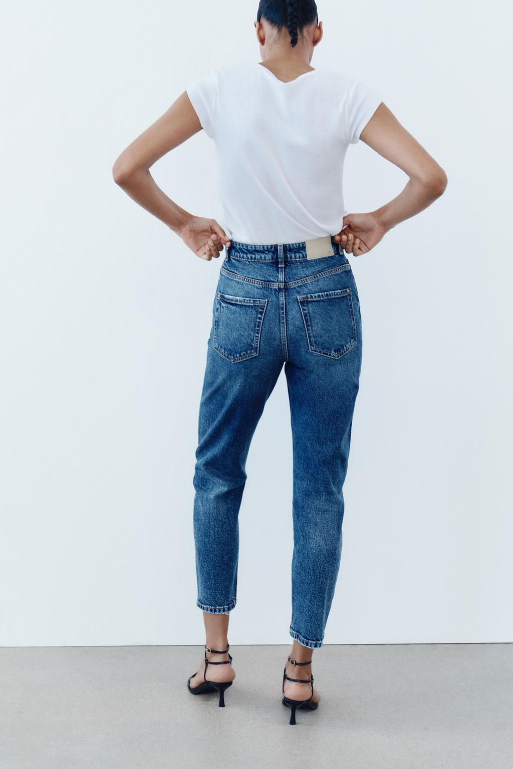 Z1975 MOM-FIT HIGH-WAIST JEANS - Zara фото 4