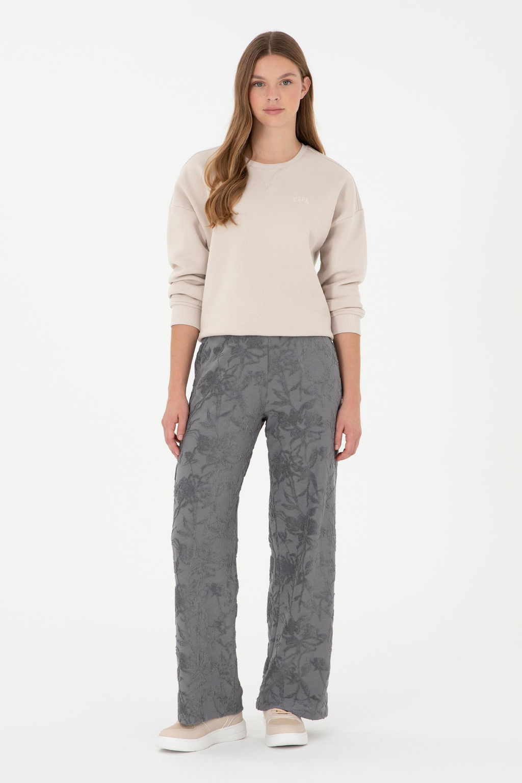 Женский базовый свитшот Stone Неожиданная скидка в корзине - U.s. polo assn фото 4