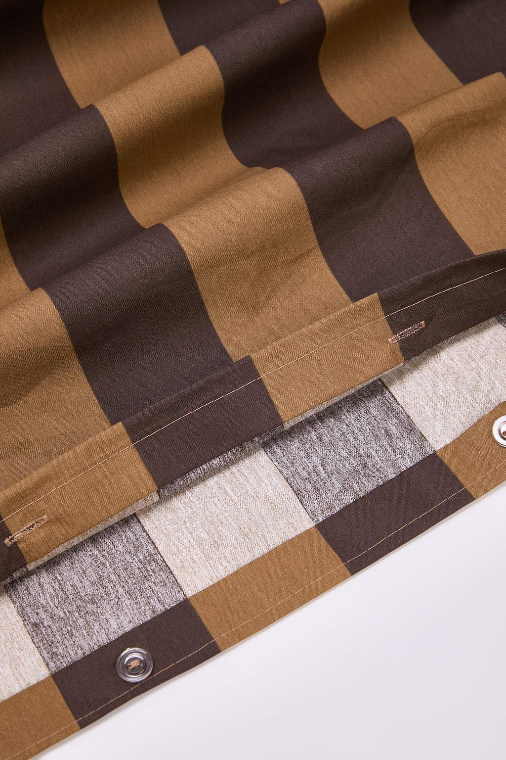 Cift Kisilik Cizgili Kolay Utulenebilir Nevresim Seti TPHAW26CKN00022