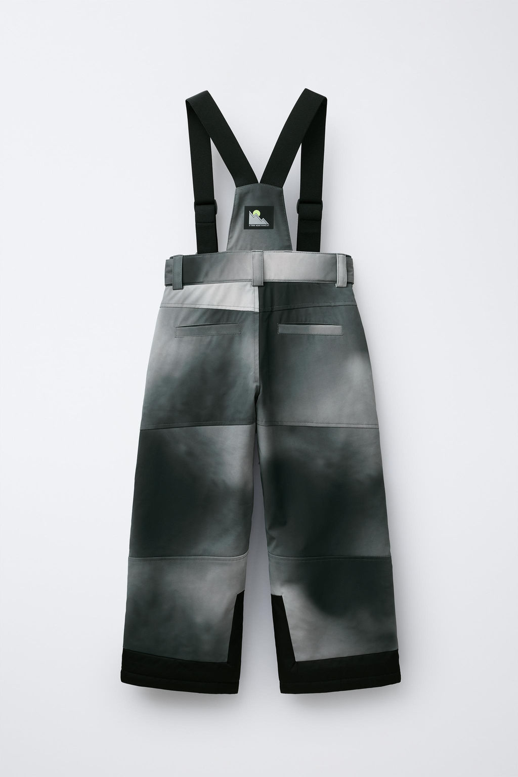 TIE DYE WATER-RESISTANT AND WINDPROOF BRACE TROUSERS RECCO® SYSTEM SKI COLLECTION - Zara фото 11