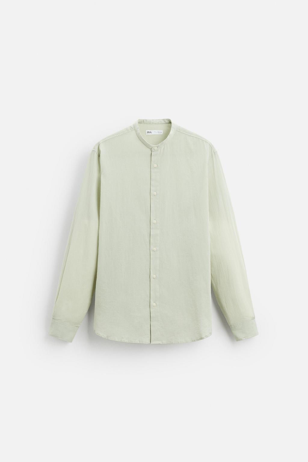 CREASED-EFFECT SHIRT - Zara фото 19