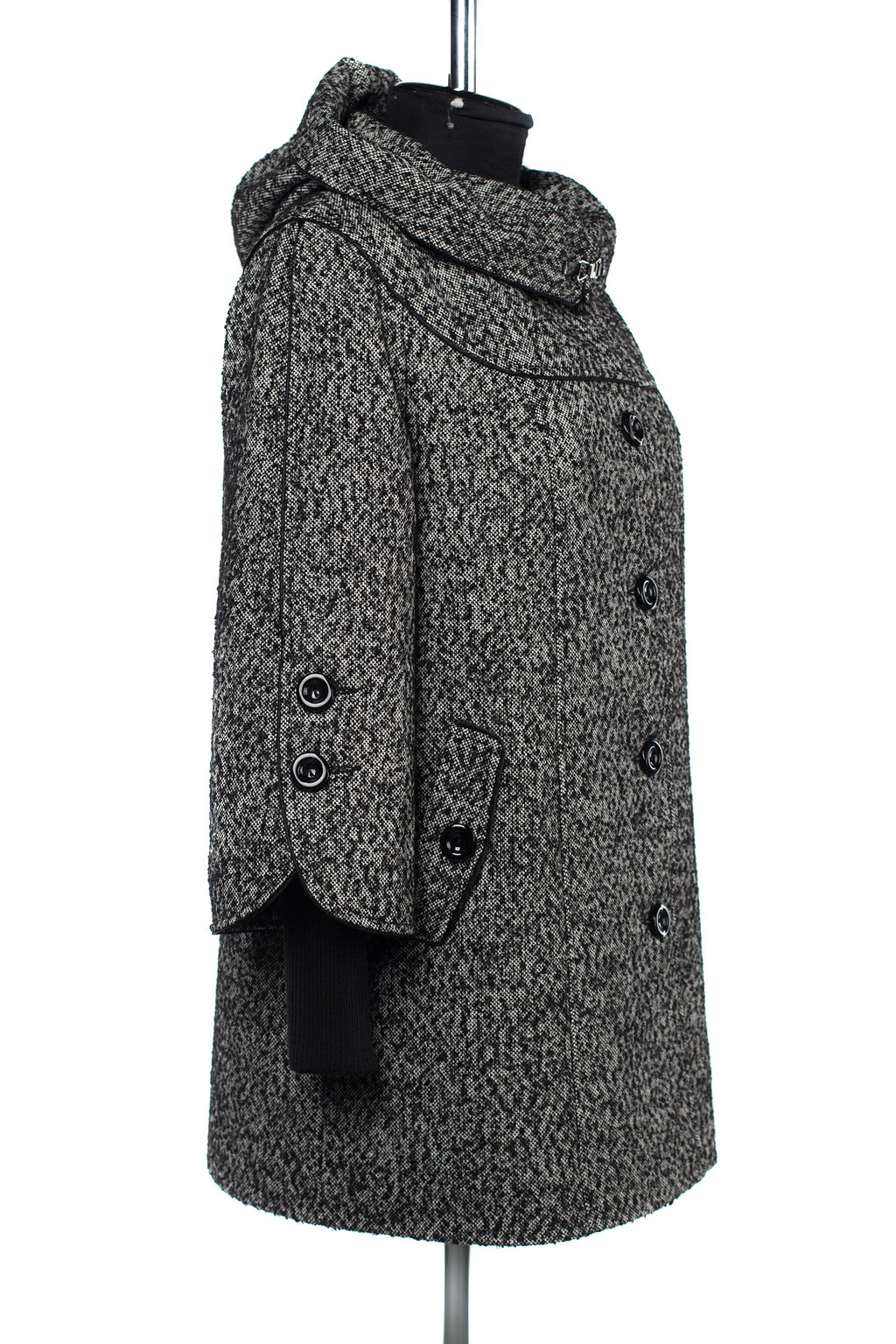 01-09737 Пальто женское демисезонное - El podio фото 8