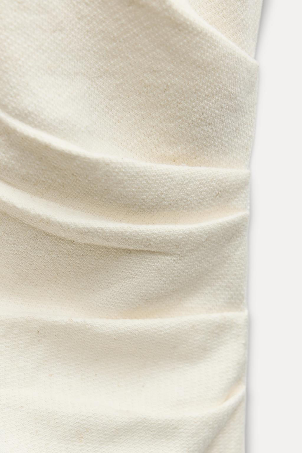 RUSTIC GATHERED TOP - Zara фото 7