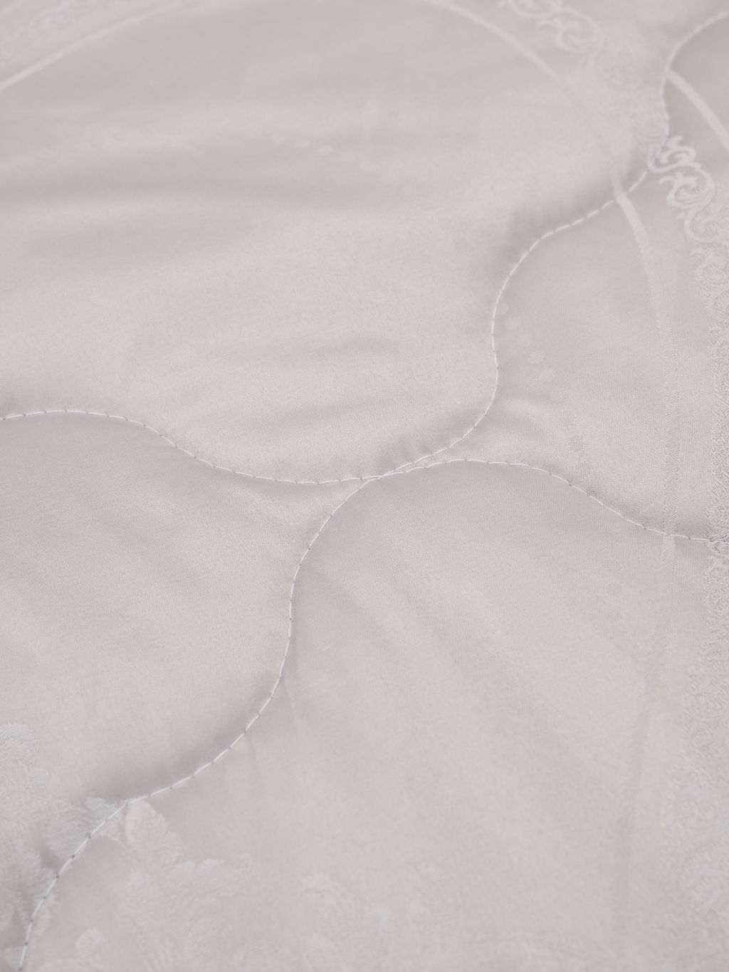 Одеяло Сатин-Жаккард - Серебро 172x205