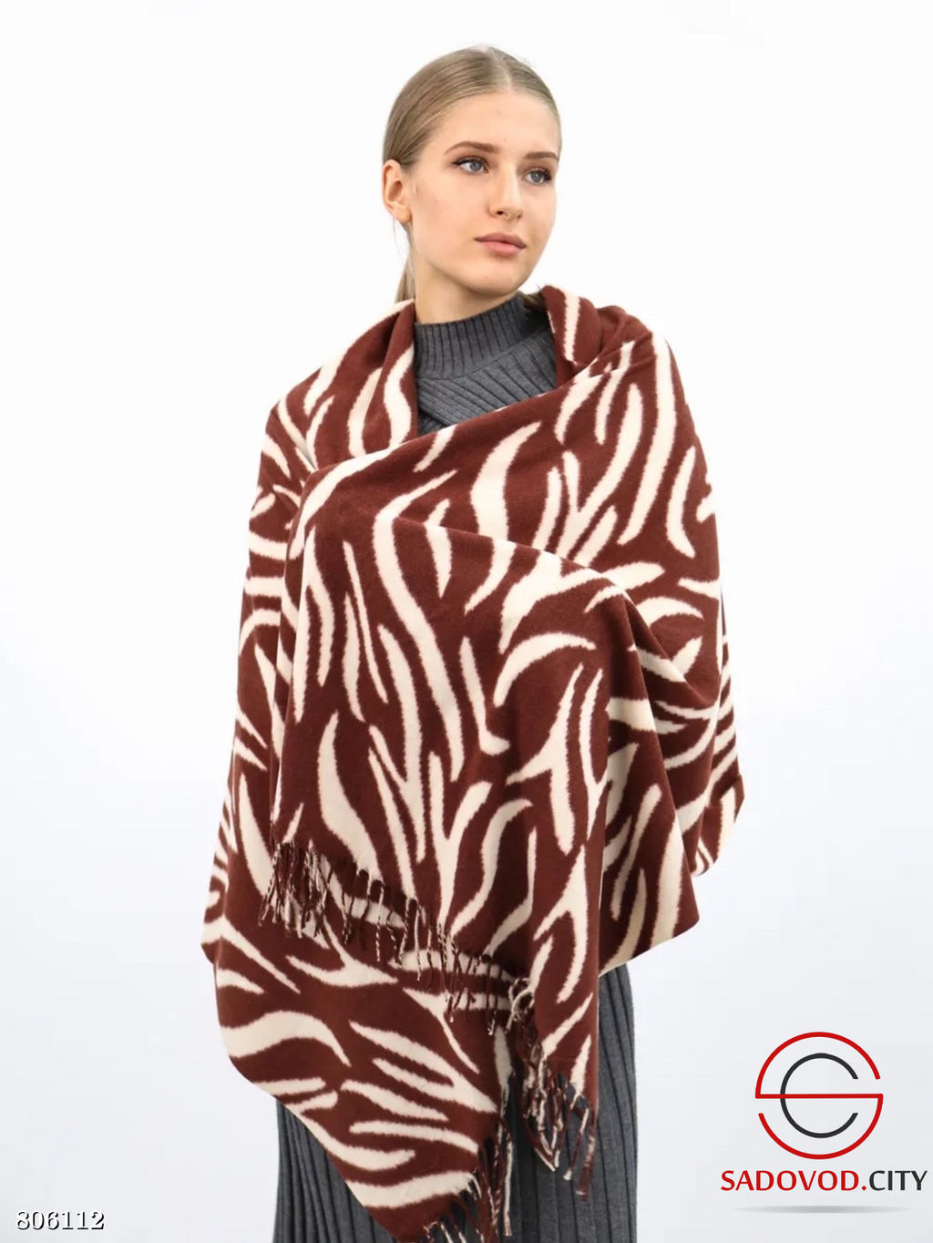 Тёплые зимние палантины из 100% кашемира - Bruno фото 8