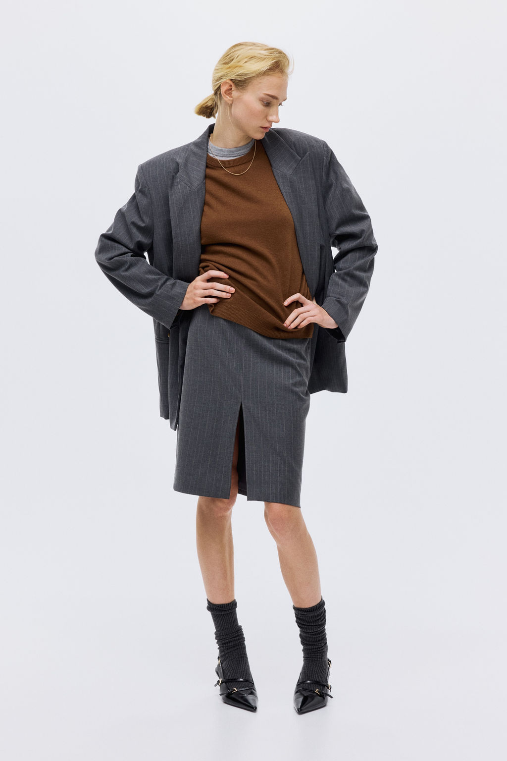 Jersey en punto fino de cachemira - H&m фото 10
