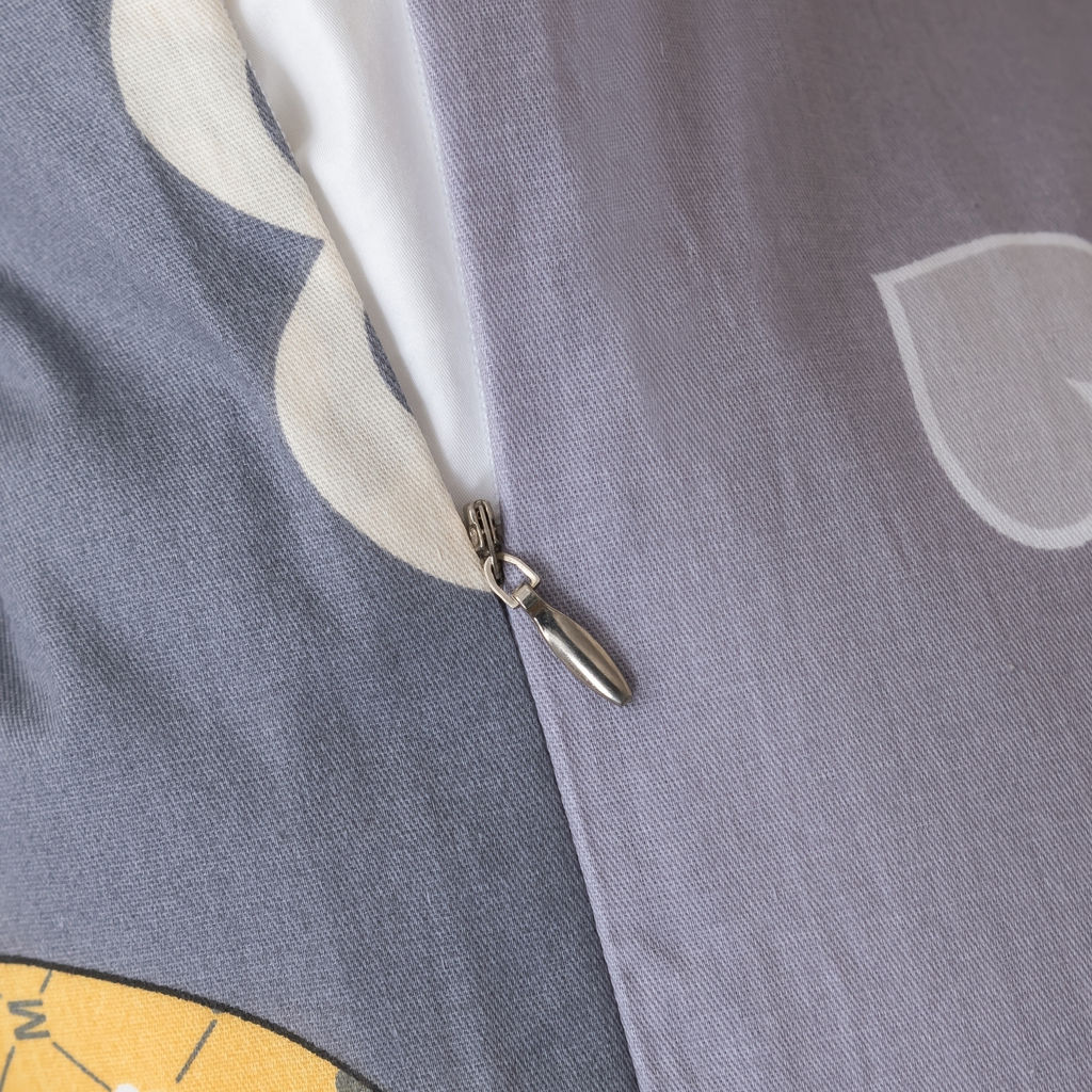 Комплект постельного белья на резинке Сатин Люкс KIDS 100% хлопок CDKR054 90*200*25/1.5 спальный/50-70 1 шт - Ситрейд фото 5