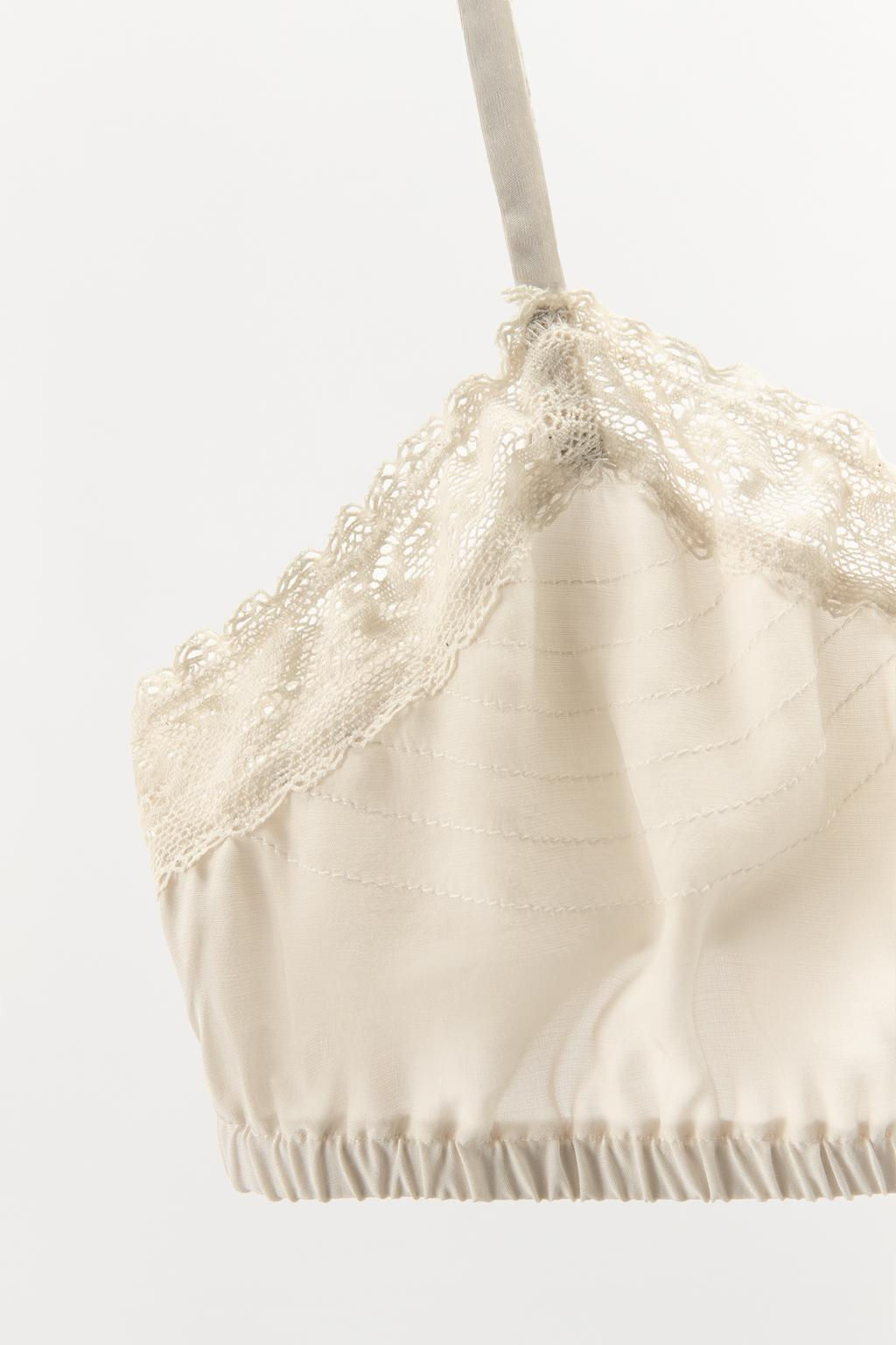 LACE BRALETTE TOP - Zara фото 5