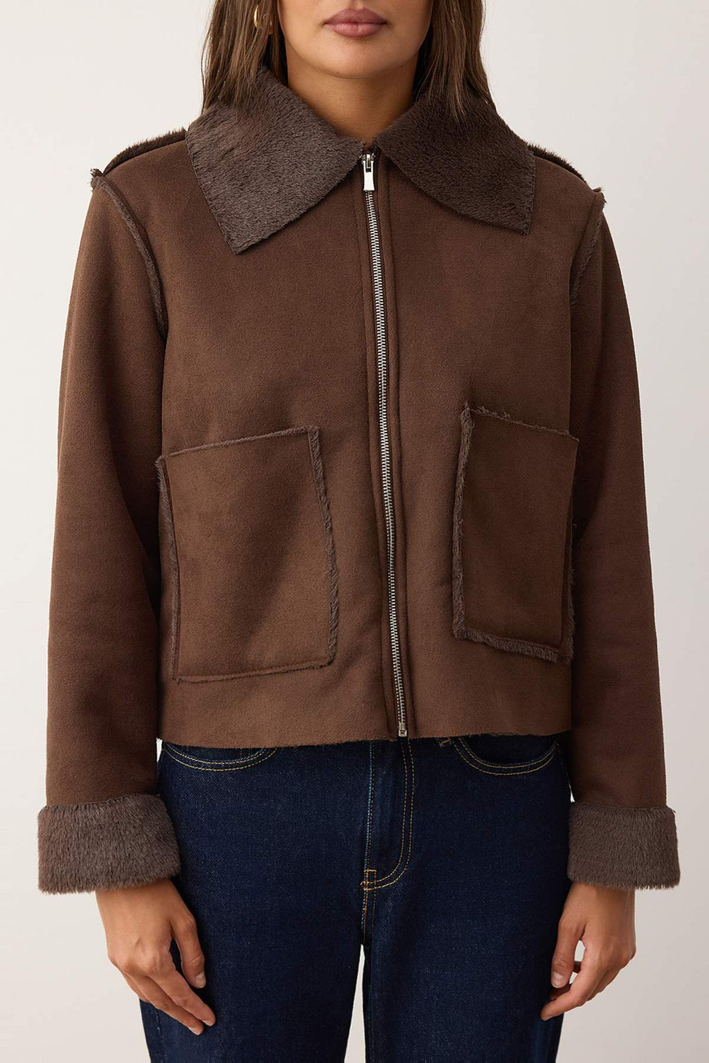 Koyu Kahverengi Regular Mont TWOAW26MO00166 - Trendyolmilla фото 3