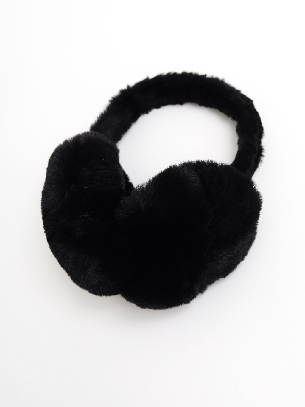 Наушники меховые FluffFold, черные