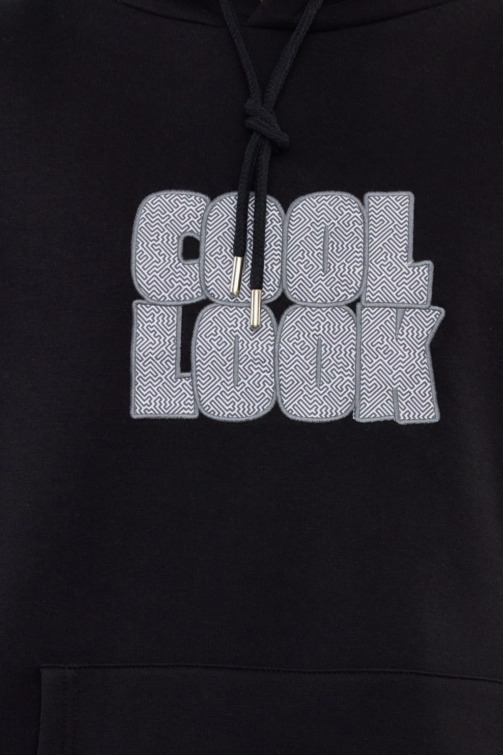 TRENDYOL MAN Mor Oversize/Genis Kesim Kapusonlu Ici Polar/S?cak Tutan Nak?sl? Sweatshirt TMNAW25SW00030 - Trendyolmilla фото 3