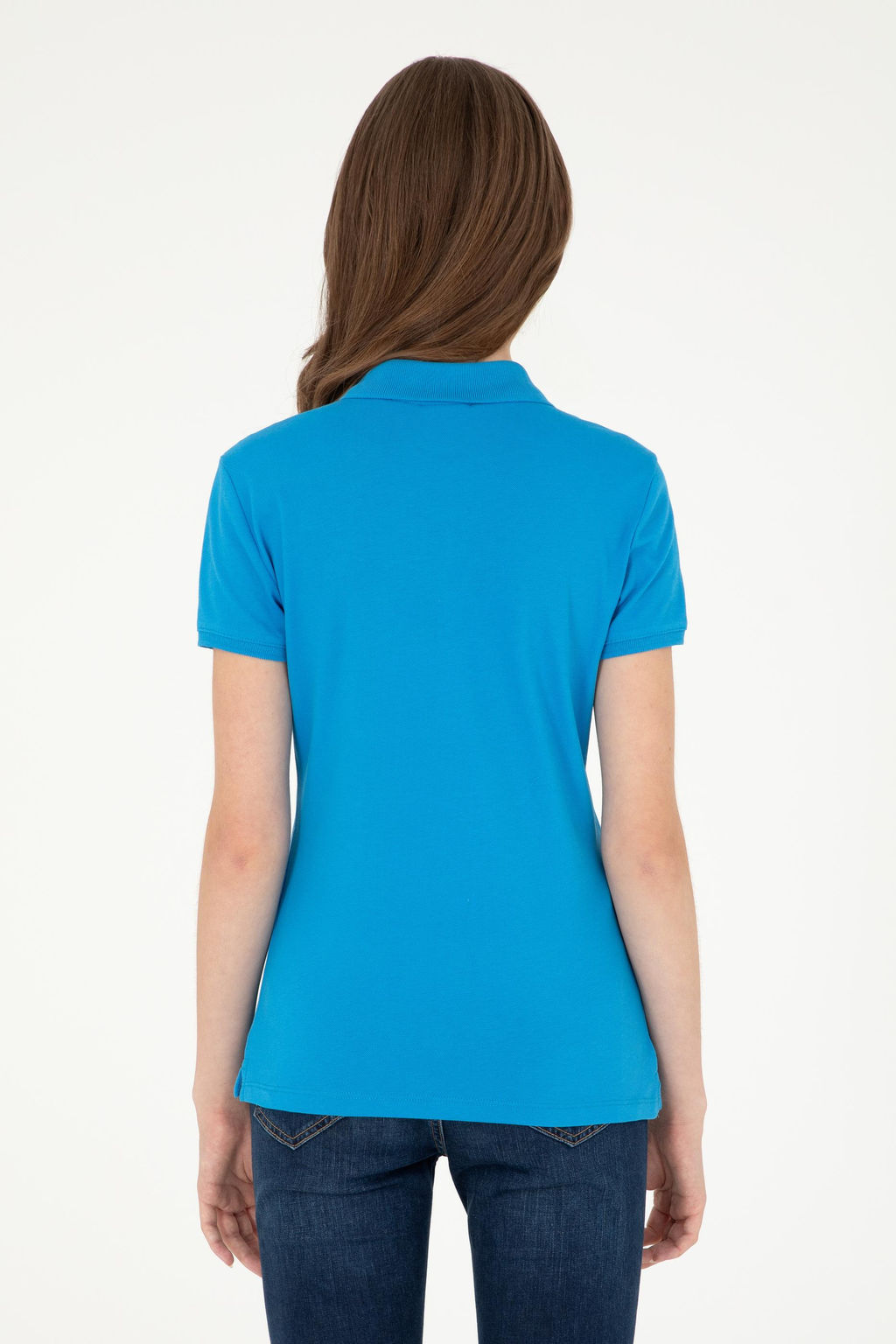 Женская базовая футболка Saks Неожиданная скидка в корзине - U.s. polo assn фото 5