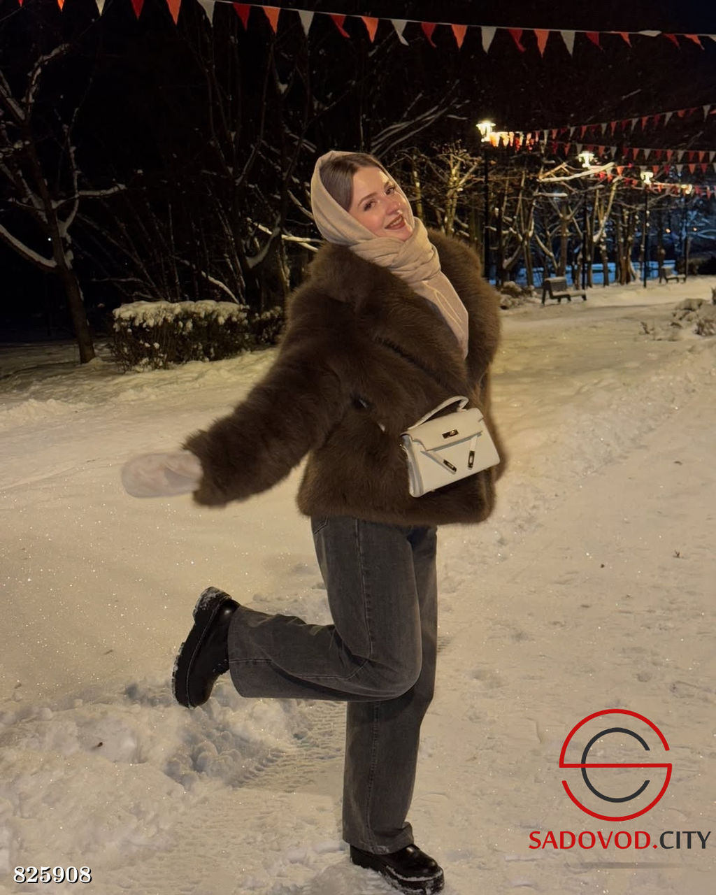 Шубка из искусственного меха