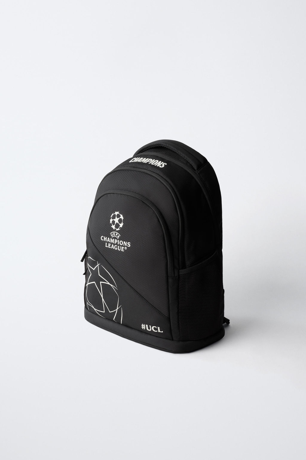 Рюкзак Zara UEFA Champions League Glow in the Dark черный