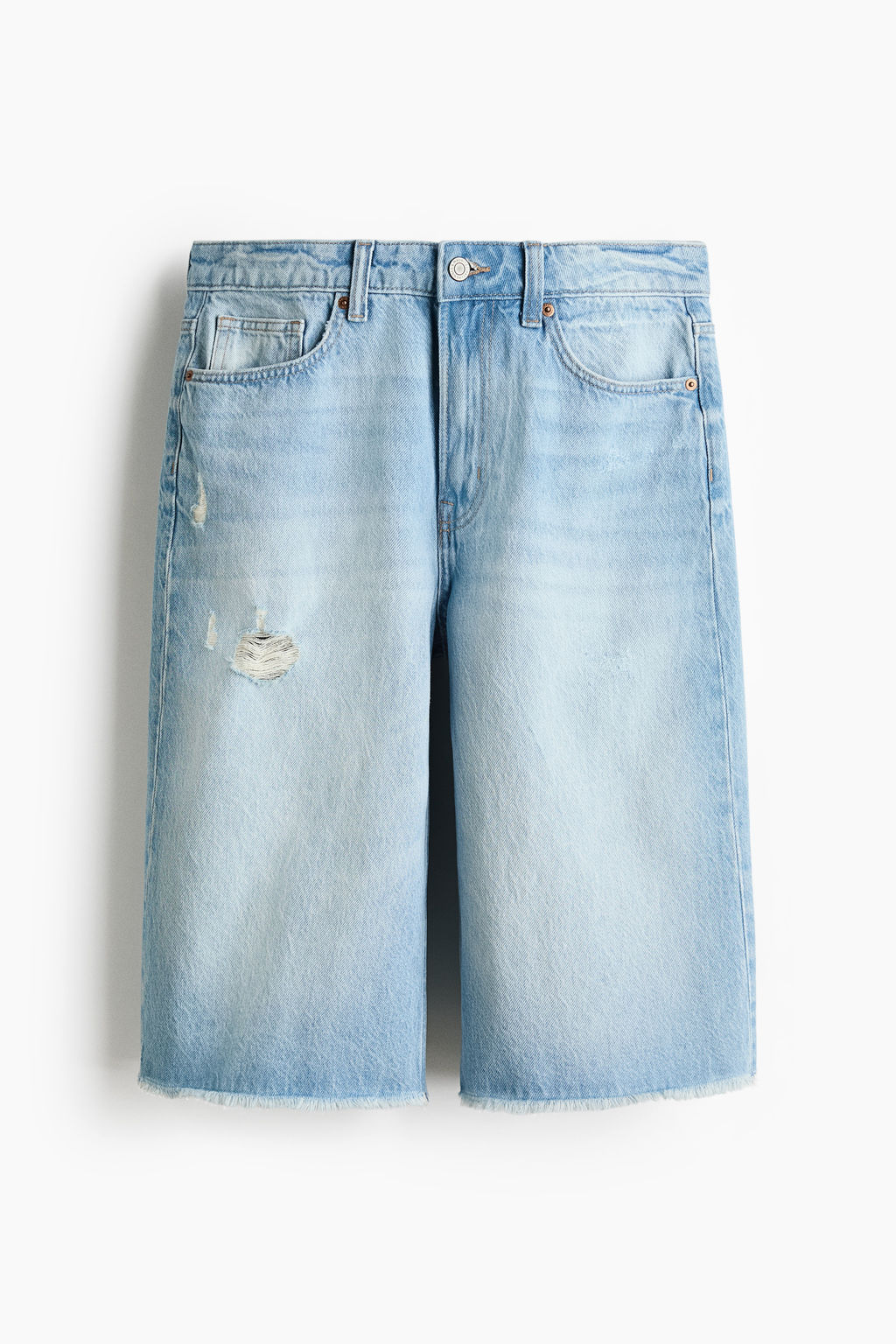 Bermudas en denim