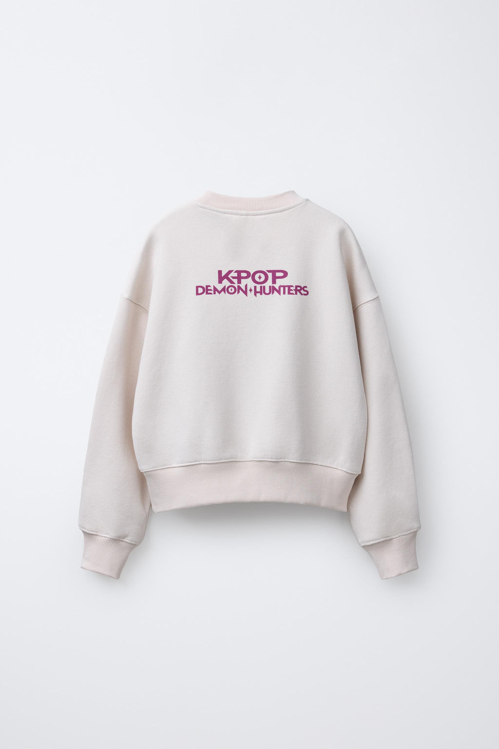 KPOP DEMON HUNTERS NETFLIX  PRINTED SWEATSHIRT - Zara фото 8