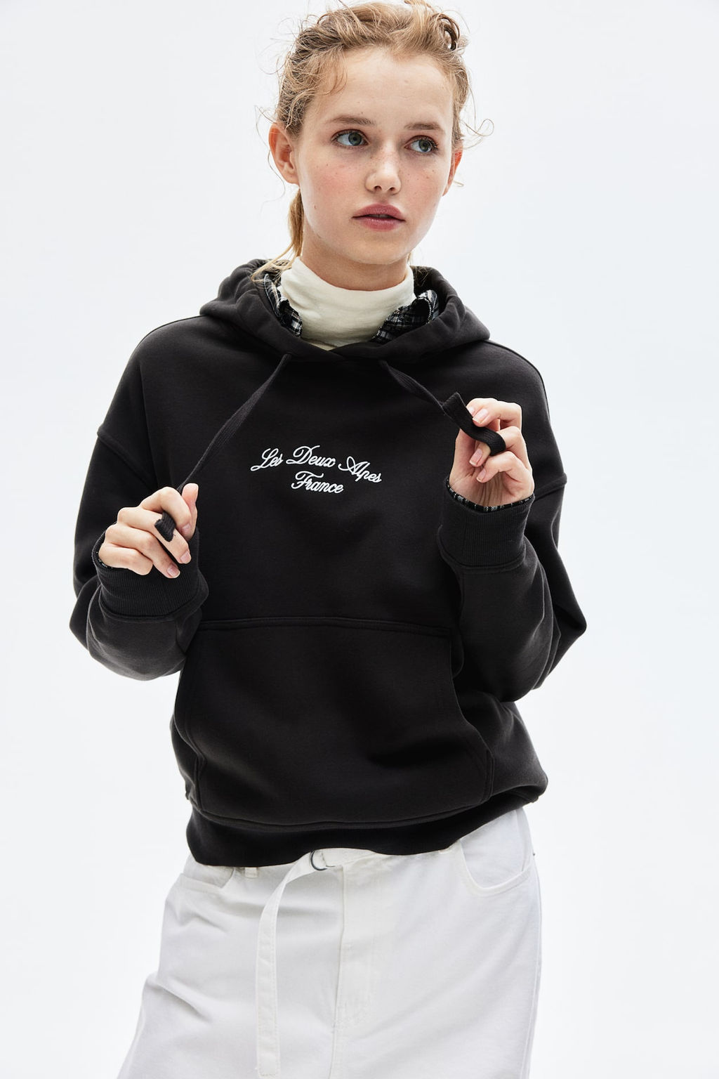 Sudadera con capucha y motivo
