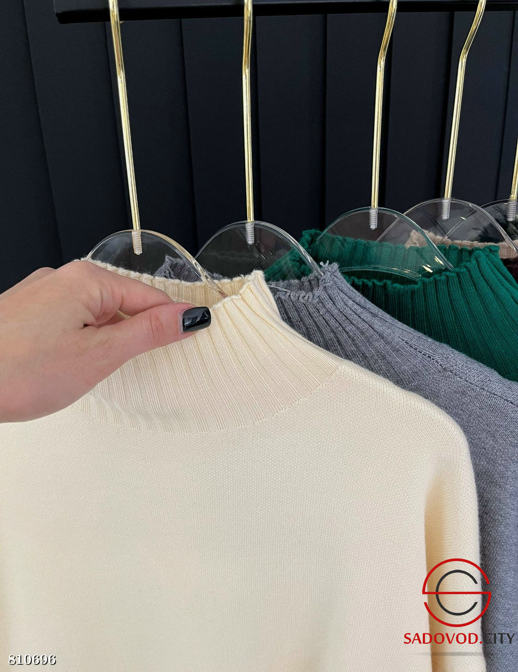 Вязаный свитер длинный - Bruno фото 3