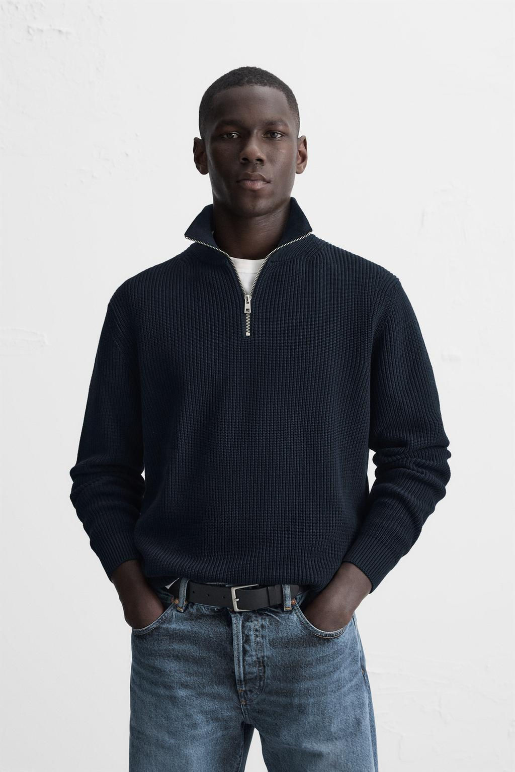 ZIP NECK SWEATER - Zara фото 10