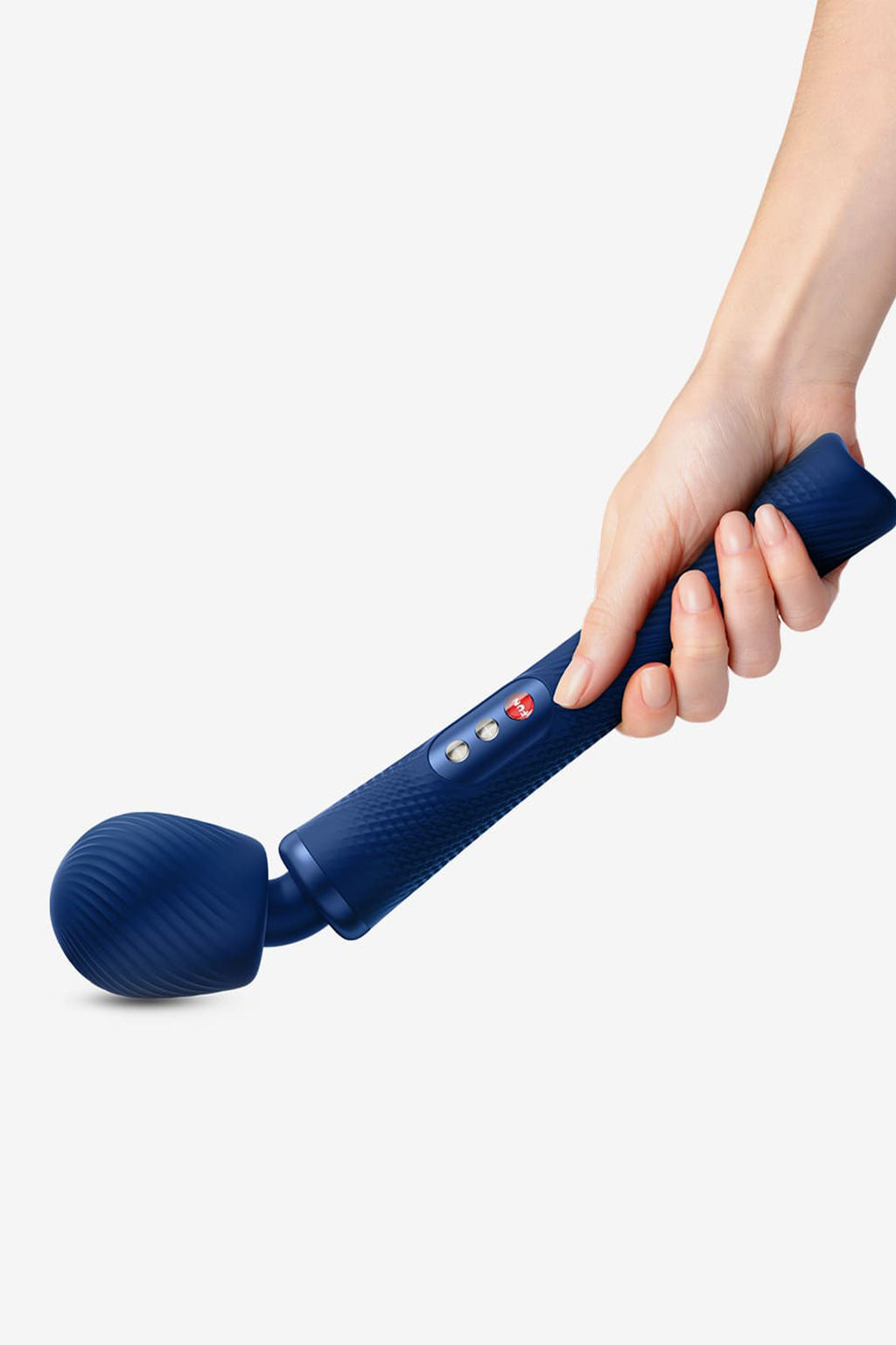 Вибромассажер Fun Factory VIM VIBRATING WAND, силикон, синий, 31,3 см  фото 3