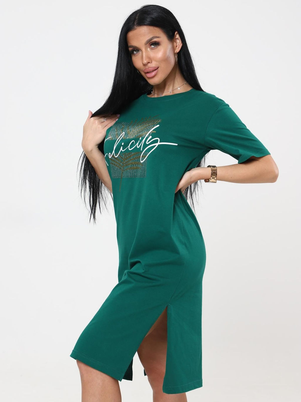 IV-CAPRIZ Сингонум - туника зеленый