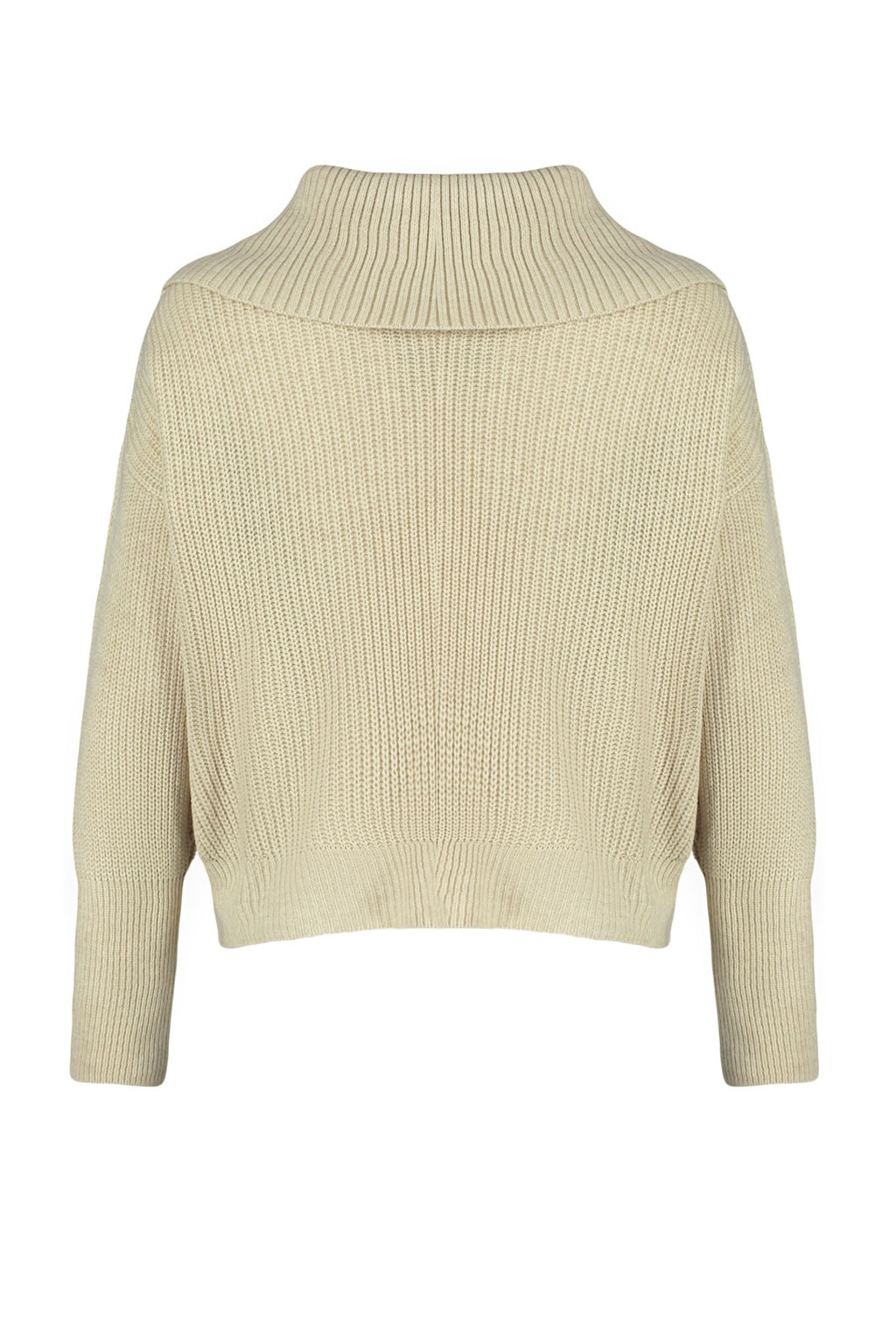 Tas Genis Kal?p Devrik Yaka Fermuarl? Triko H?rka TWOAW24HI00072