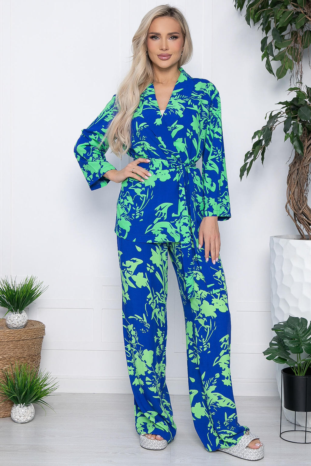 Костюм Лия (синий) К10568 - Lt collection фото 12