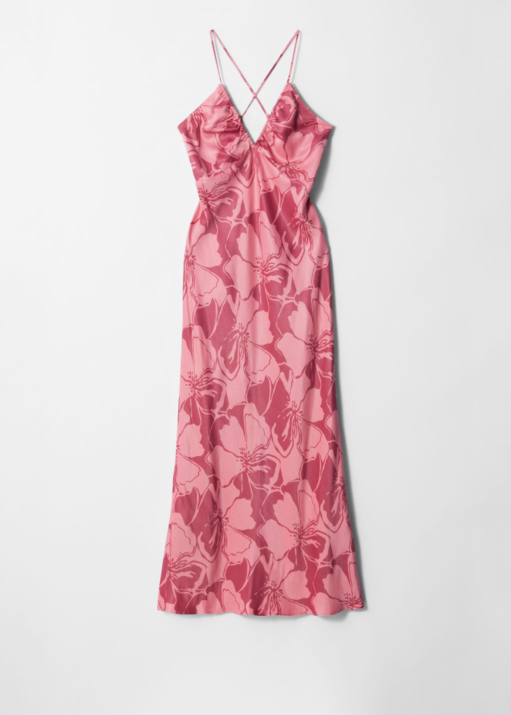Vestido midi lencero de sat?n - H&m фото 3