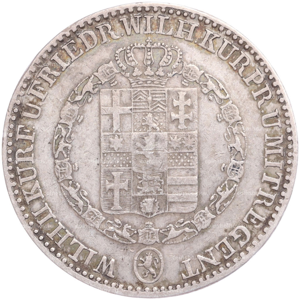 1 талер 1842 года Гессен-Кассель