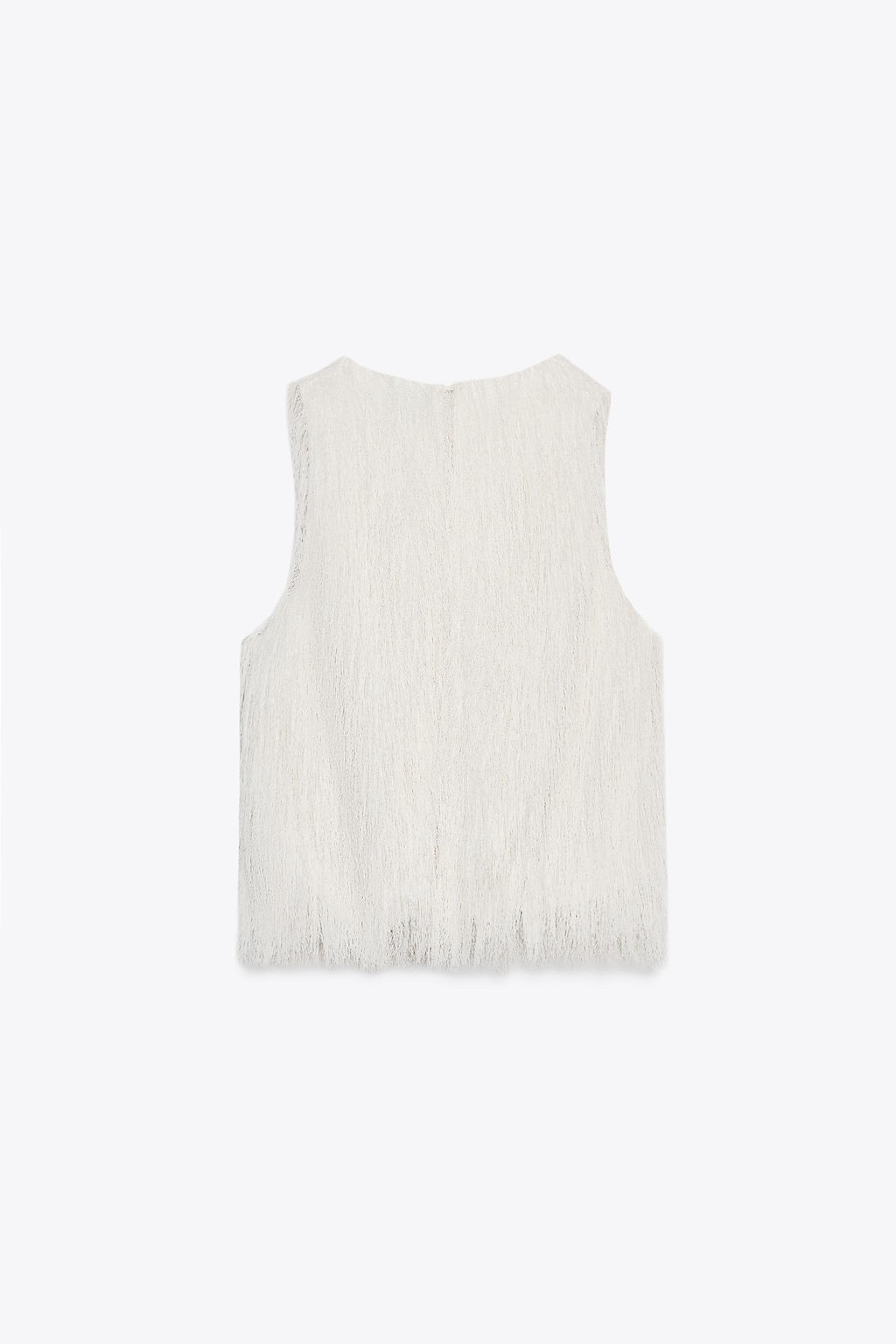 FRINGED CROP TOP - Zara фото 8