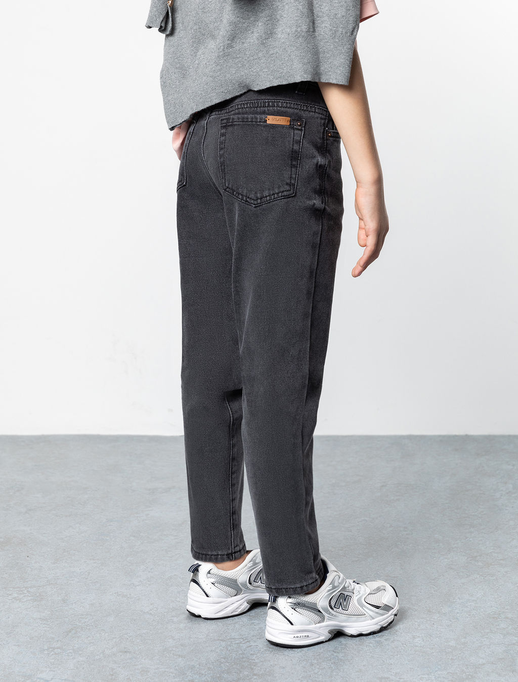 Джинсы mom-fit из эластичного хлопка