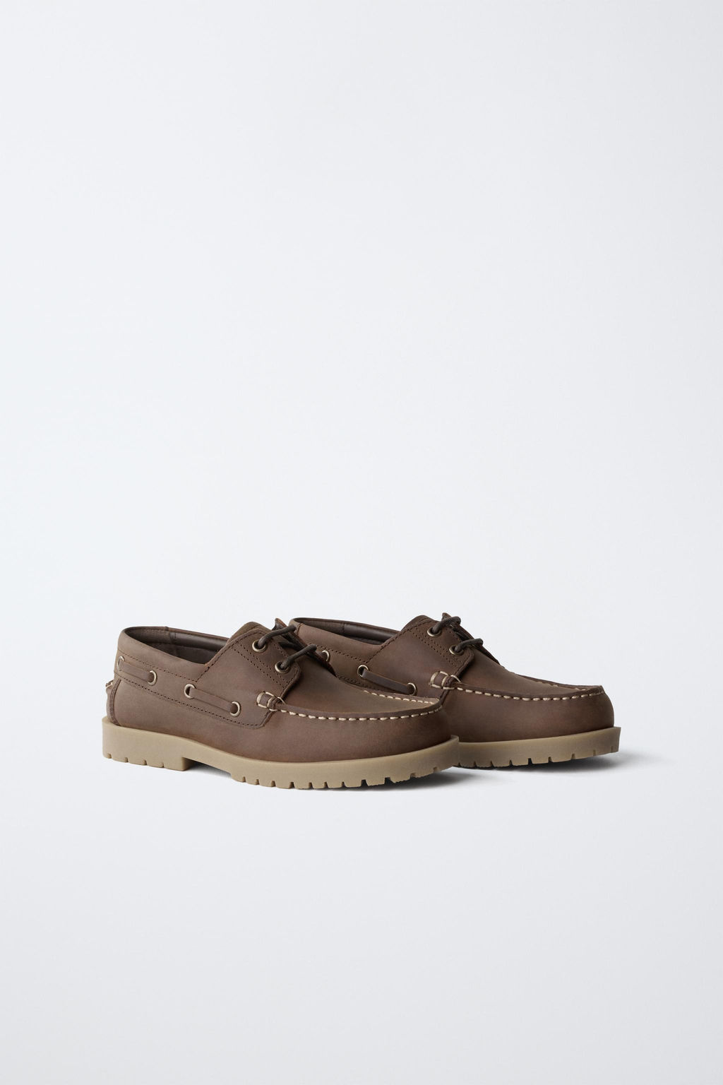 STORIESZ - N?UTICO PIEL / Marr?n - Zara фото 2