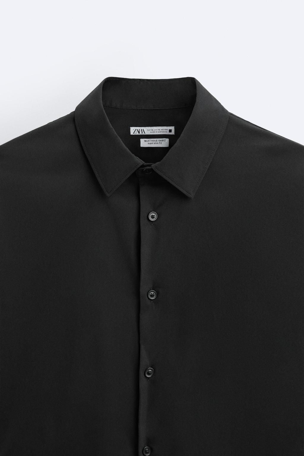STRETCHY POPLIN SHIRT - Zara фото 8