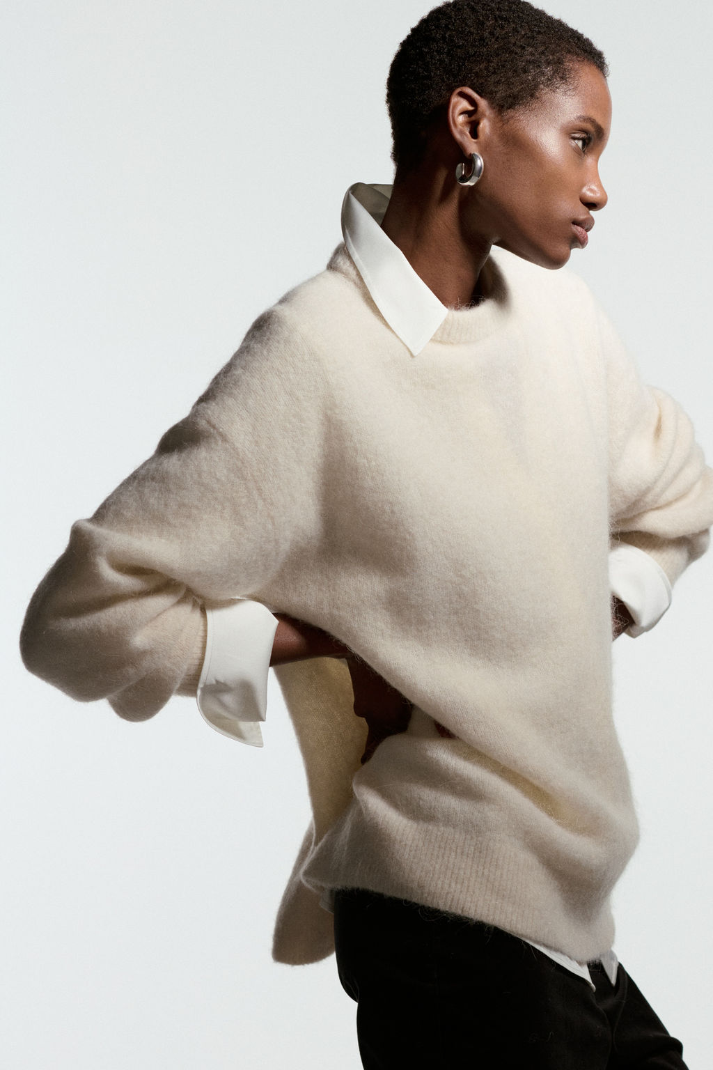 Jersey oversize en mezcla de alpaca - H&m фото 8