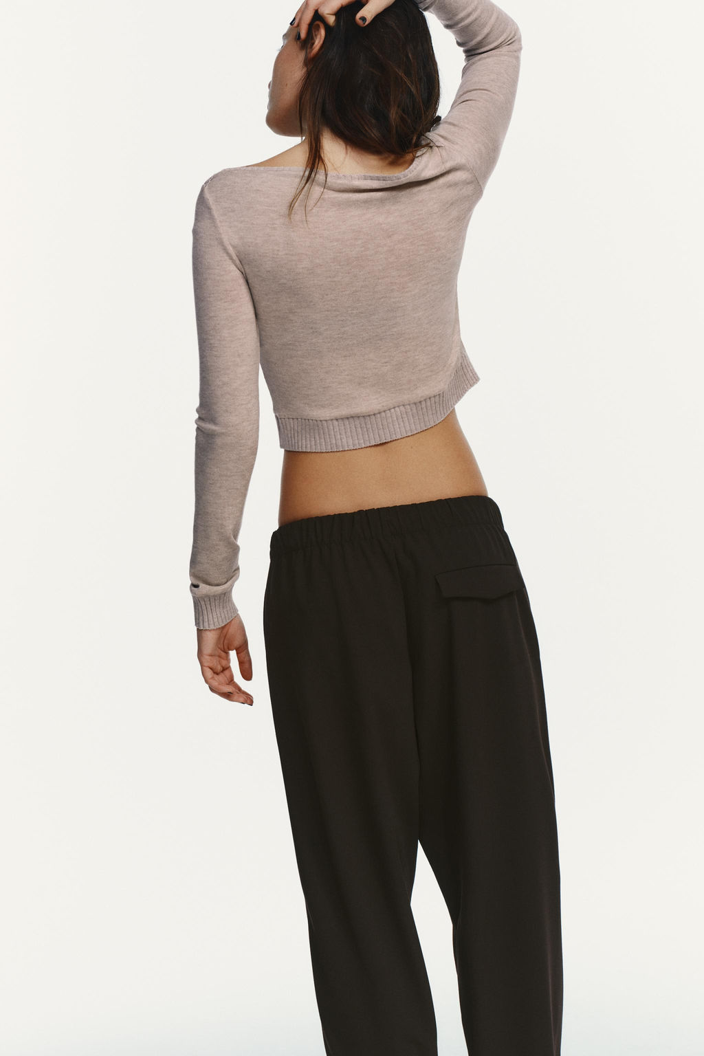 SOFT CROPPED TOP - Zara фото 4