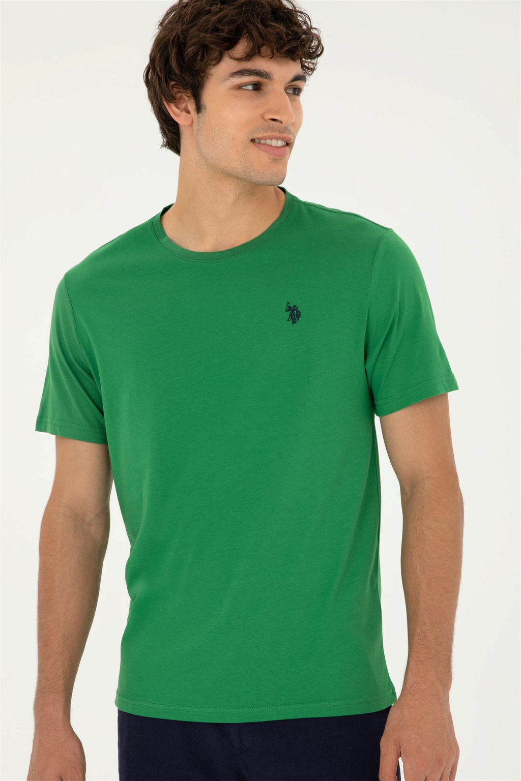 Мужская зеленая базовая скидка на сюрприз в корзине - U.s. polo assn фото 3