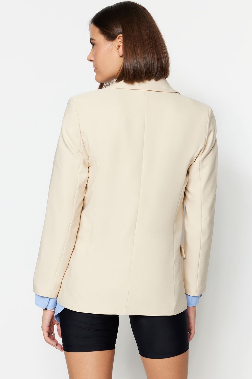 Tas Regular Astarl? Dokuma Blazer Ceket TWOSS22CE0104 - Trendyolmilla фото 5