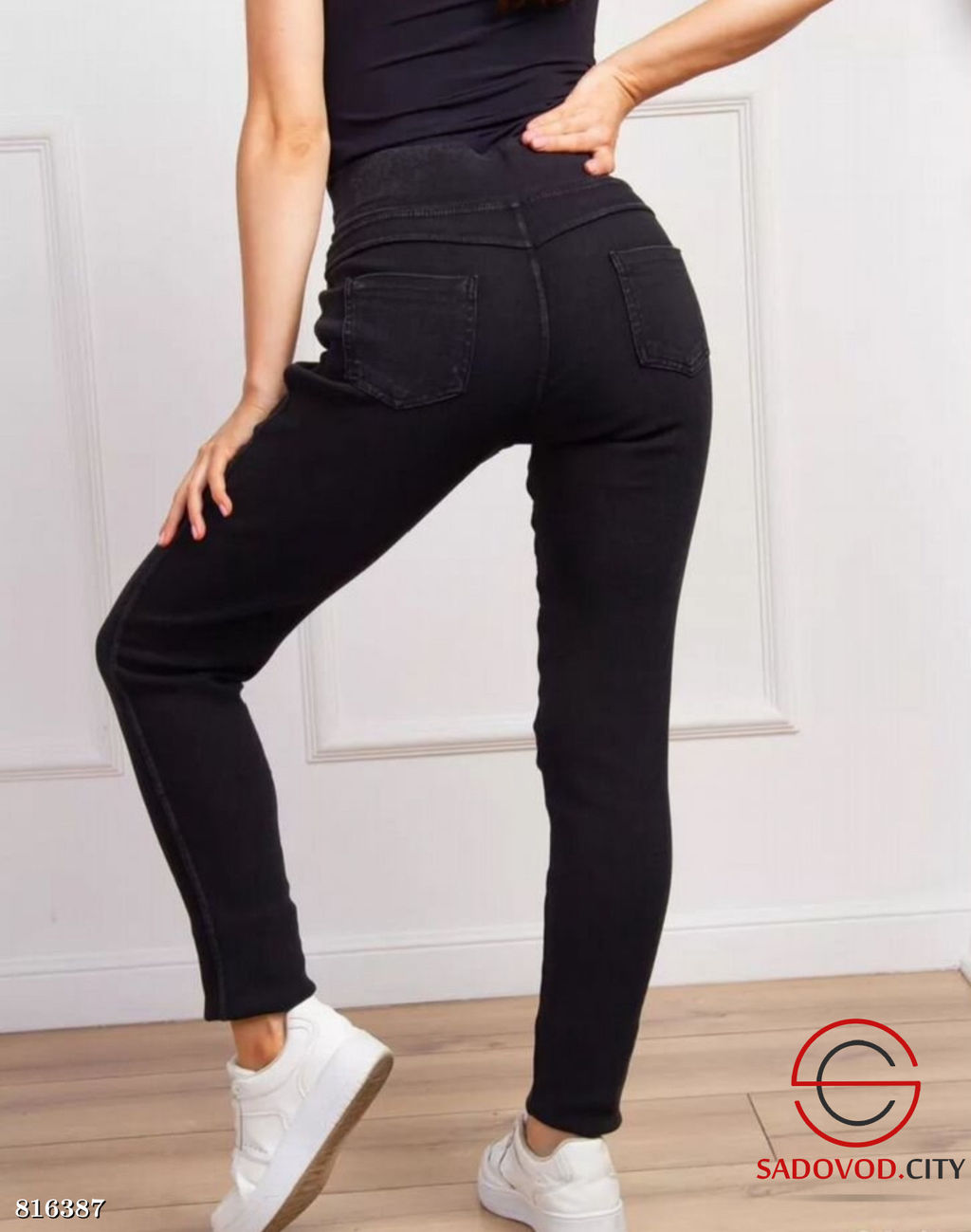 Джеггинсы женские с флисом внутри - Bruno фото 2