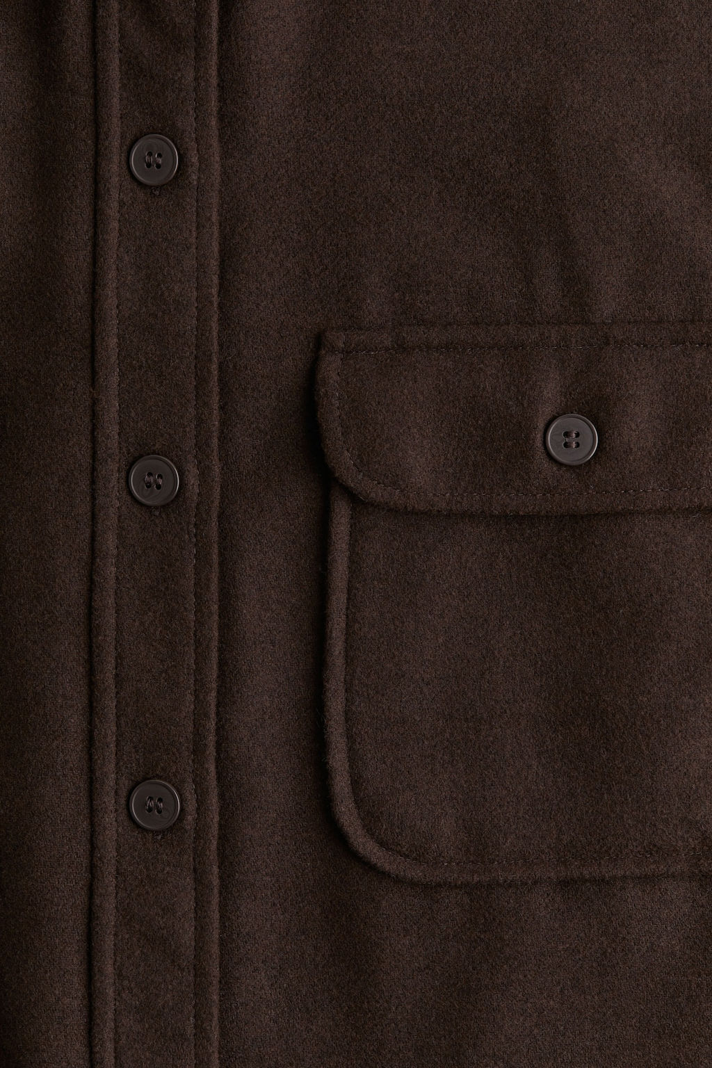 Camisa oversize de sarga - H&m фото 6