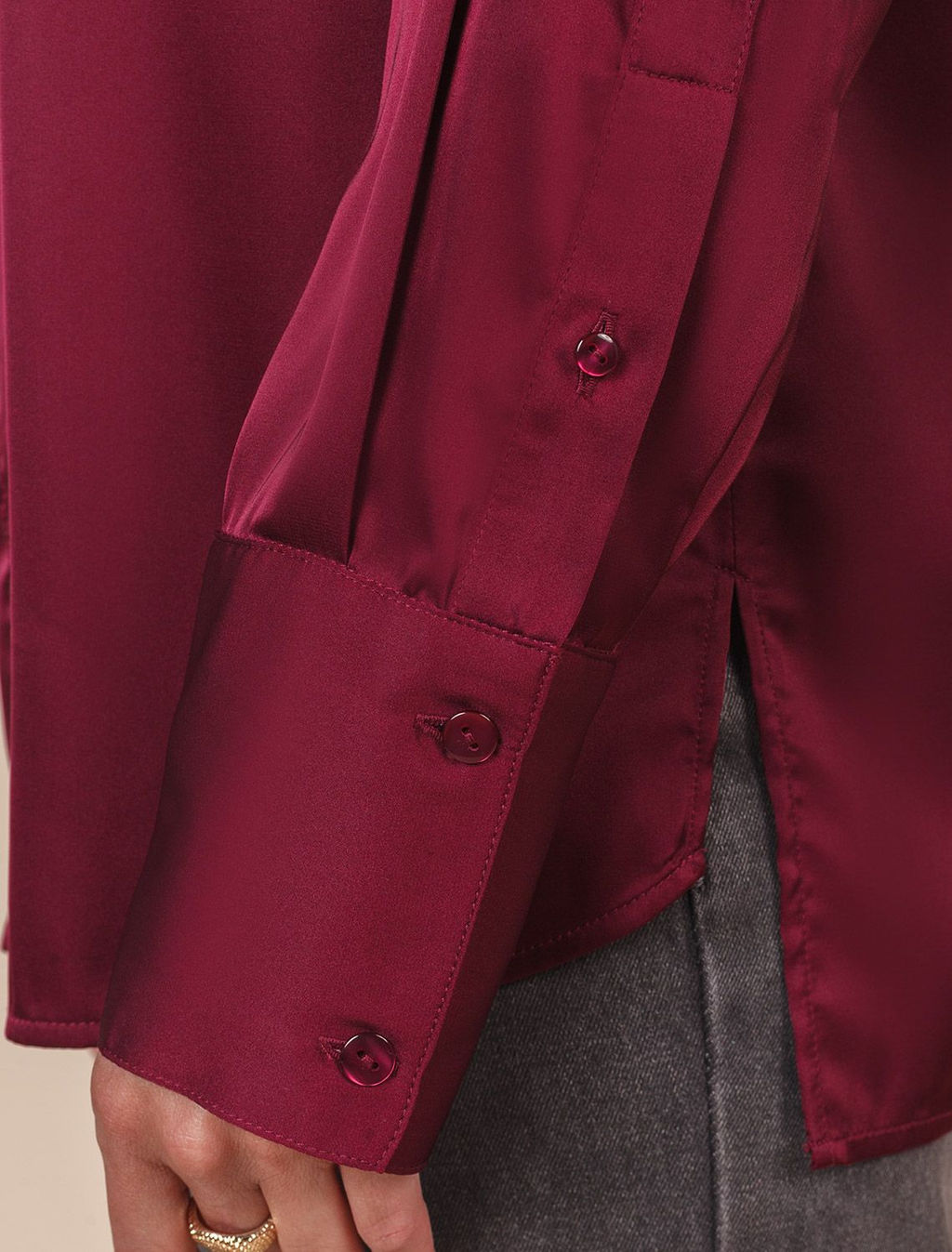 D29.275 Блузка женская винный