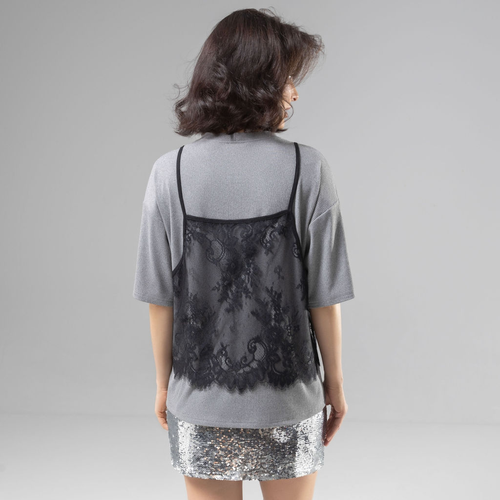 Футболка со съемным топом, Модный тандем (2 в 1) - Charutti фото 5