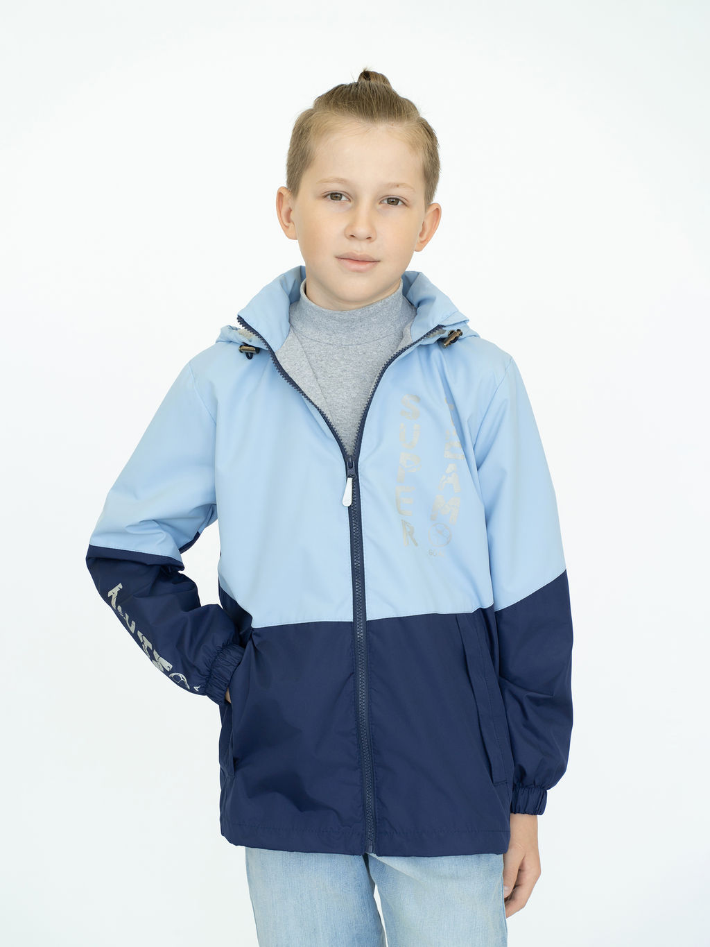 Ветровка детская синийголубой