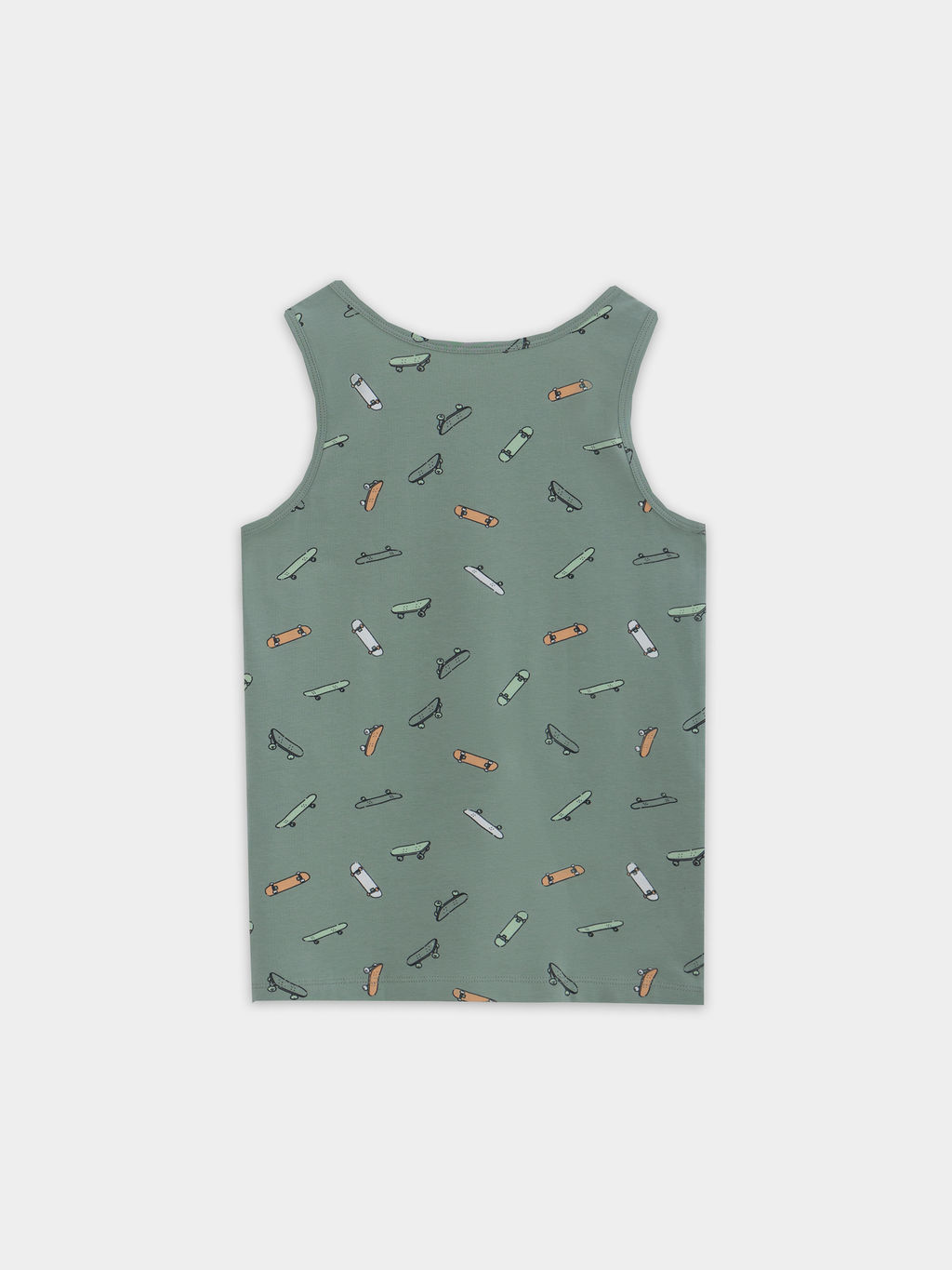 Майка для мальчиков зеленая с принтом - Mark formelle фото 5