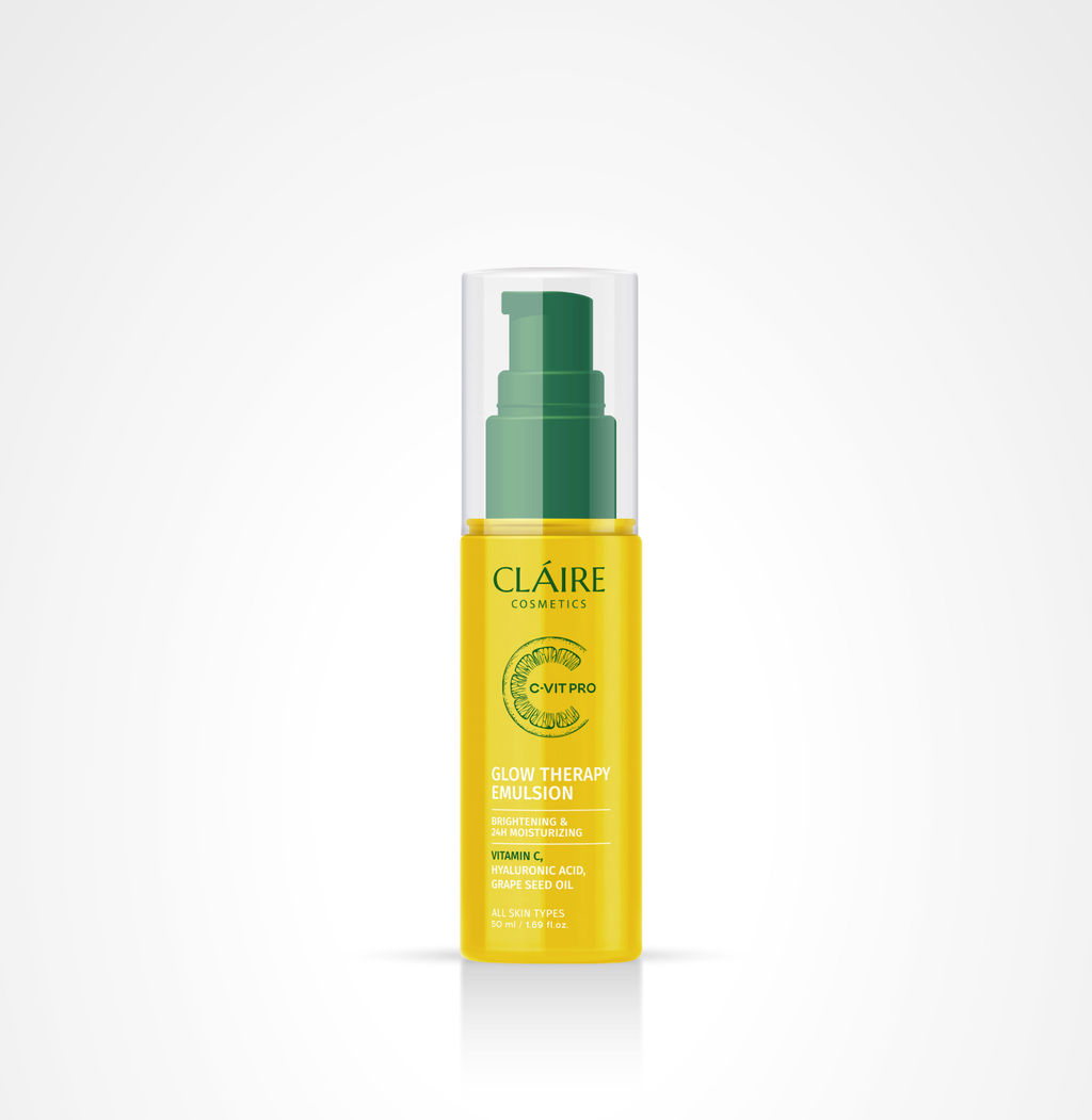 Claire cosmetics C-VIT PRO Крем-эмульсия для лица GLOW THERAPY Увлажнение,питание 50мл