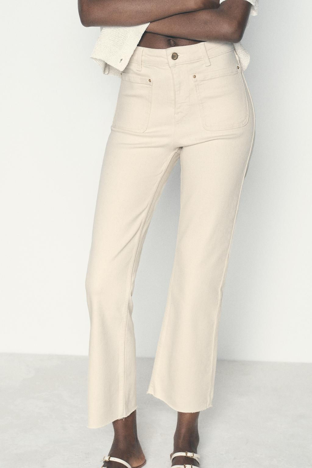 Z1975 HIGH-WAIST MINI FLARE JEANS - Zara фото 11