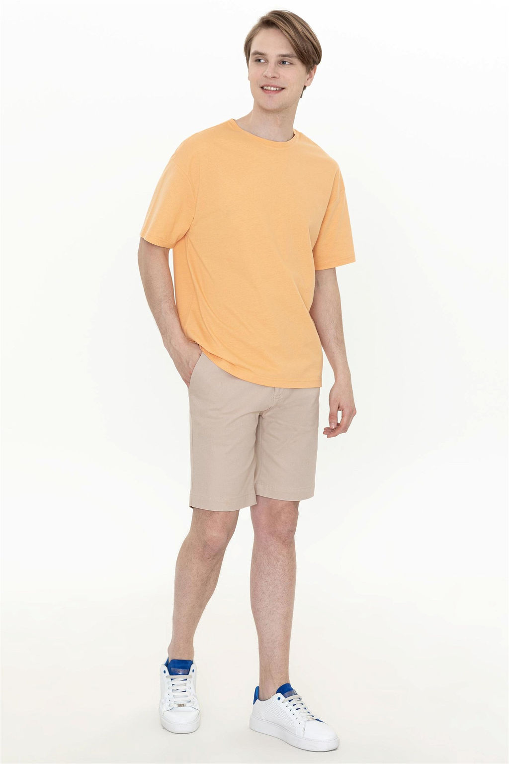 U. S. Polo Assn Мужские бежевые тканые шорты - U.s. polo assn фото 10