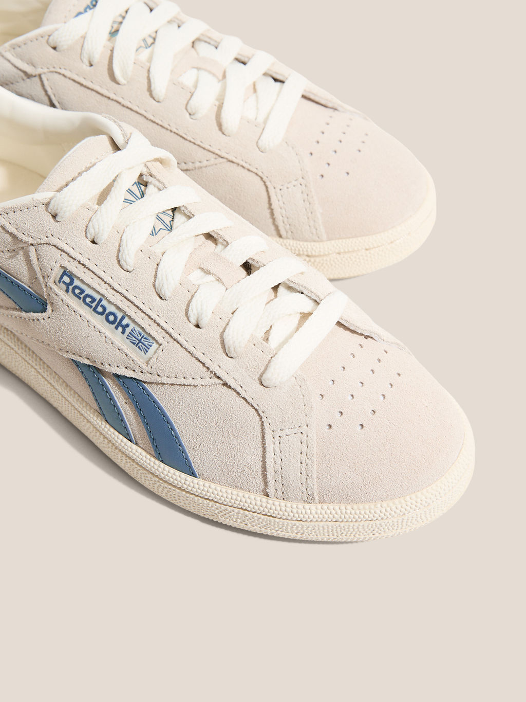 Женские кеды REEBOK CLUB C GROUNDS UK Артикул 4493632, бледно-серый